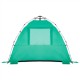 3 személyes tengerzöld vízálló felugró strandsátor