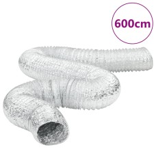 Alumínium szellőzőcső 6 m ø12,5 cm
