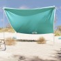 Zöld strandnapernyő homokrögzítőkkel 304x300 cm
