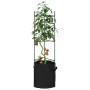 2 db acél és pp paradicsom ketrec növényzsákkal 116 cm