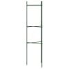 4 db acél és pp paradicsomketrec 116 cm