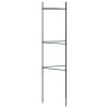 4 db acél és pp paradicsomketrec 116 cm