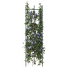 4 db acél és pp paradicsomketrec 116 cm