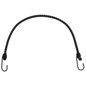 25 db bungeekötél fényvisszaverő csíkokkal és kampókkal 59 cm