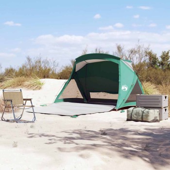 2 személyes tengerzöld vízálló strandsátor