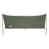 Olívazöld vízálló kempingponyva 462x306x211 cm