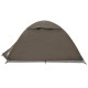 2 személyes barna vízálló kupola kempingsátor