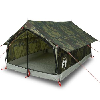 2 személyes terepszínű vízálló kempingsátor