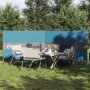 Kék vízálló szélfogó kempingponyva 344x120 cm