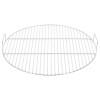 Kerek 304 rozsdamentes acél bbq grillrács fogantyúval ø54 cm