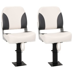 4 részes alacsony háttámlás összecsukható hajóülés szett