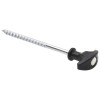 12 db horganyzott acél sátorcövek 17 cm ø7 mm