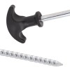 12 db horganyzott acél sátorcövek 17 cm ø7 mm
