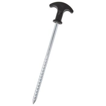 12 db horganyzott acél sátorcövek 20 cm ø7 mm