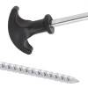 12 db horganyzott acél sátorcövek 30 cm ø7 mm
