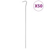 50 db horganyzott acél sátorcövek 30 cm ø4 mm