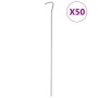 50 db horganyzott acél sátorcövek 30 cm ø4 mm