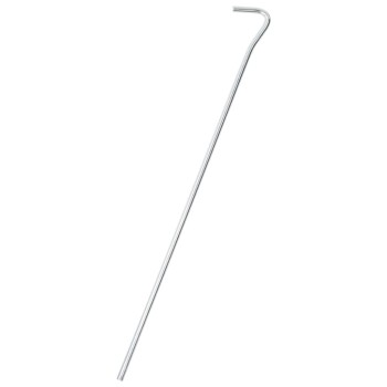 25 db horganyzott acél sátorcövek 30 cm ø5 mm