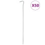 50 db horganyzott acél sátorcövek 30 cm ø7 mm