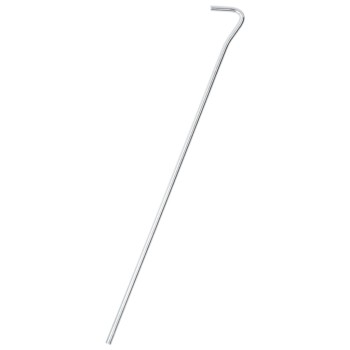 25 db horganyzott acél sátorcövek 30 cm ø7 mm