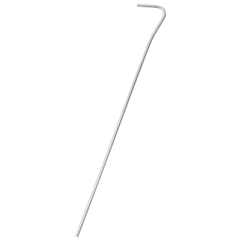 25 db horganyzott acél sátorcövek 23 cm ø3 mm