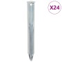 24 db horganyzott acél sátorszeg 17 cm ø20 mm