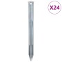 24 db horganyzott acél sátorszeg 22 cm ø20 mm