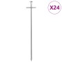 24 db horganyzott acél sátorcövek 23 cm ø6 mm