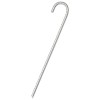 6 db horganyzott acél sátorszeg 37 cm ø10 mm