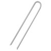 6 db u-alakú horganyzott acél sátorcövek 37 cm ø10 mm