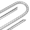 6 db u-alakú horganyzott acél sátorcövek 37 cm ø10 mm