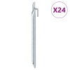 24 db v-alakú horganyzott acél sátorszeg 24 cm ø20 mm