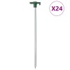 24 db horganyzott acél és pp sátorszeg 25 cm 7 mm