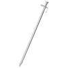 24 db horganyzott acél sátorcövek 30 cm 8 mm
