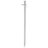 24 db horganyzott acél sátorcövek 30 cm 8 mm