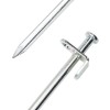 24 db horganyzott acél sátorcövek 30 cm 8 mm