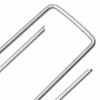 15 db u-alakú horganyzott acél földcövek 15 x 3,5 cm