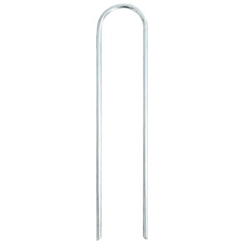 25 db u-alakú horganyzott acél földcövek 20 x 3,5 cm