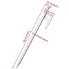 24 db horganyzott acél sátorszeg 20 cm 9 mm