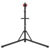 Piros acél összecsukható kerékpárjavító állvány 92-152 cm