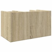 Sonoma tölgy színű szerelt fa asztali szervező 44,5x24x25 cm Sonoma tölgy színű szerelt fa asztali szervező 44,5x24x25 cm