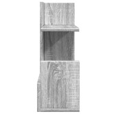 Szürke sonoma színű szerelt fa asztali szervező 49x20x52,5 cm Szürke sonoma színű szerelt fa asztali szervező 49x20x52,5 cm