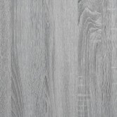 Szürke sonoma színű szerelt fa asztali szervező 49x20x52,5 cm Szürke sonoma színű szerelt fa asztali szervező 49x20x52,5 cm