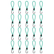 20 db bungee szíj kampóval 15 cm
