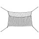2 db négyszögletű fekete pp szénaháló 150 x 90 cm