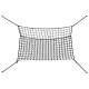2 db négyszögletű fekete pp szénaháló 200 x 120 cm