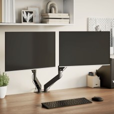 Kétkaros monitorállvány max 27" képernyőhöz os gázrugó 20kg