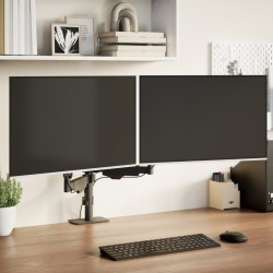 Kétkaros monitorállvány max 27" képernyőhöz vesa 75/100 mm 20kg