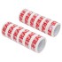 12 db fehér csomagolószalag fragile felirattal 48 mm x 66 m