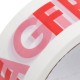 12 db fehér csomagolószalag fragile felirattal 48 mm x 66 m 12 db fehér csomagolószalag fragile felirattal 48 mm x 66 m